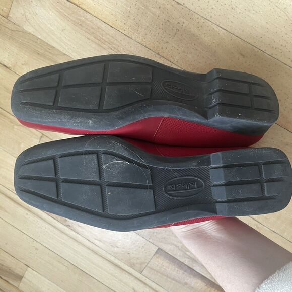 Vintage‎ Talbots Red Womens Loafers Size 5.5 - Picture 5 of 10